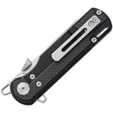 Krudo Strick9 Framelock Stainless Carbon Fiber Ball Bearing Folding Knife 900