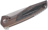 Custom Knife Factory CKF Switch Framelock Folding Knife 020