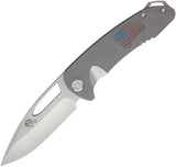 Medford MKT On Belay Framelock D2 Tool Titanium Folding Knife