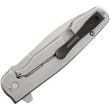 Kershaw Westin Framelock A/O Drop Point Black Folding Knife 3460
