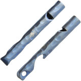 KIZER Siren 1 Blue Titanium EDC Emergency Whistle + Bottle Opener T106A2