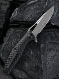 Civivi Wyvern Linerlock Black FRN Folding Damascus Steel Pocket Knife 902DS