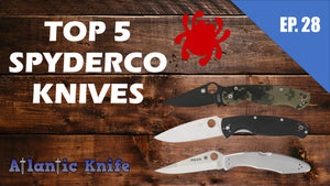 TOP 5 SPYDERCO KNIVES | AK Blade Ep 28 FAVORITE EDC KNIFE, BEST EVER?