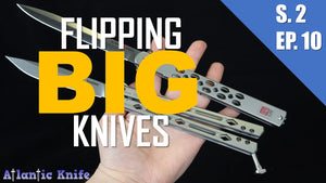 BIG Knives for Carry Combat & Flipping Kershaw  | AK Blade S 2 EP 10 Flipping Big Knife
