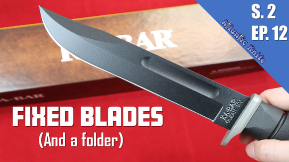 New KA BAR & GERBER Fixed Blades AK Blade S 2 EP 12 Modus Giveaway