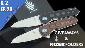 NEW Kizer & Fox Knives | Ak Blade S 2 Ep 28 | A Proponent & Trio of Penguins