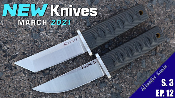 NEW Knives for March from Cold Steel & Spartan Blades | We Minax Giveaway