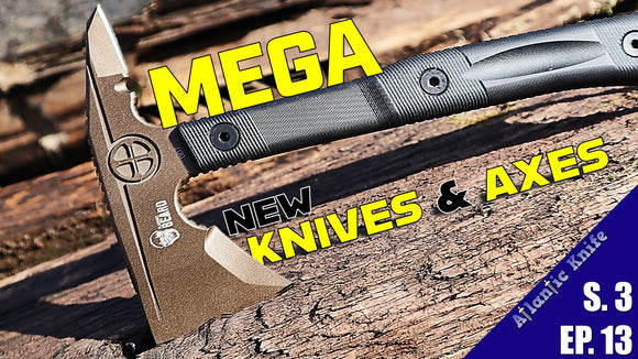 New Folding Knives & Axes for March  31| Cold Steel & Honey Badger| WE Minax Knife Giveaway