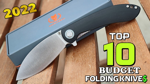 Top 10 Budget Folding Knives of 2022 | Which is the best budget knife? | AK Blade