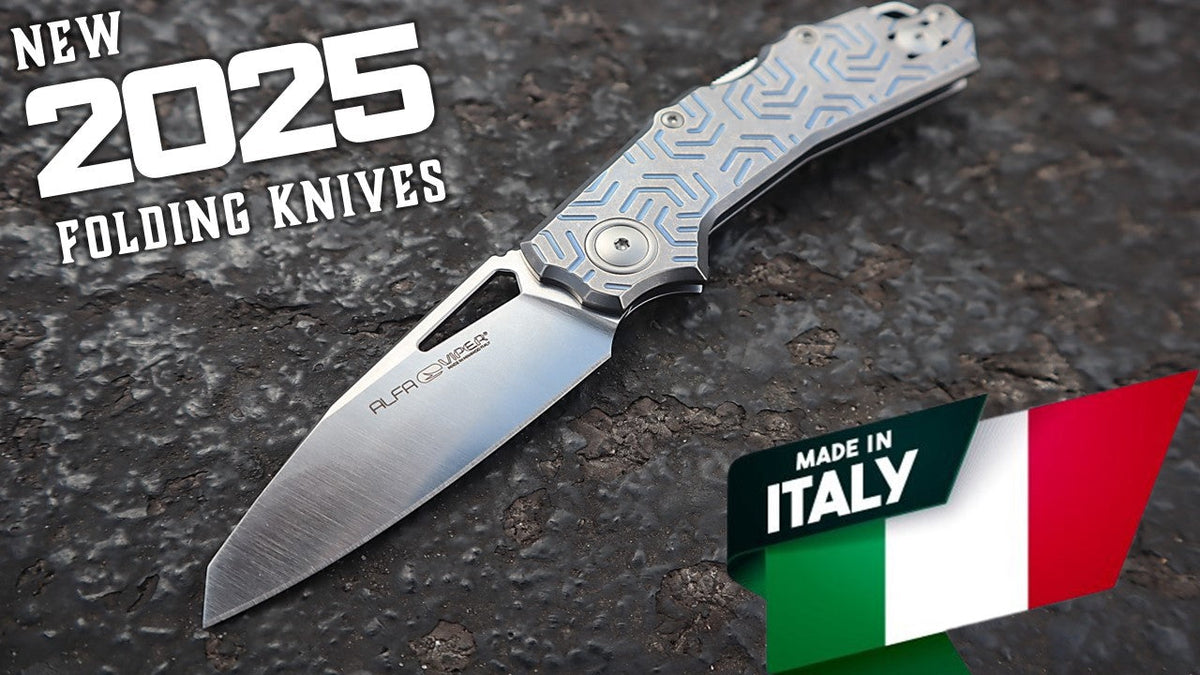 🔥 New Knife Releases of 2025 | Italian-Made LionSteel, Viper & More ...