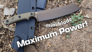 Unleashing the Power | TOPS El Chete Mini Ultimate Compact Fixed Blade | AK Blade