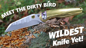 Not Your Average Folder | The Titanium Dirty Bird Takes Flight | AK Blade