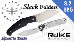 New CRKT Amare and Ruike Folding Knives | AK BLADE S 2 EP 5 The Fancy Knife and Giveaway