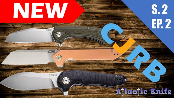 NEW CJRB Folding Knife 2020 Rampart Gobi Mangrove Barranca | AK Blade S2 EP 2 CJRB Knives & Giveaway