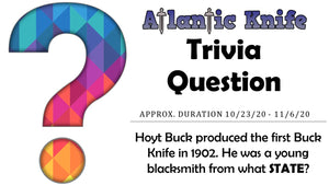 AK BLOG TRIVIA QUESTION FOR SPYDERCO ENDURA 4 DAMASCUS KNIFE GIVEAWAY