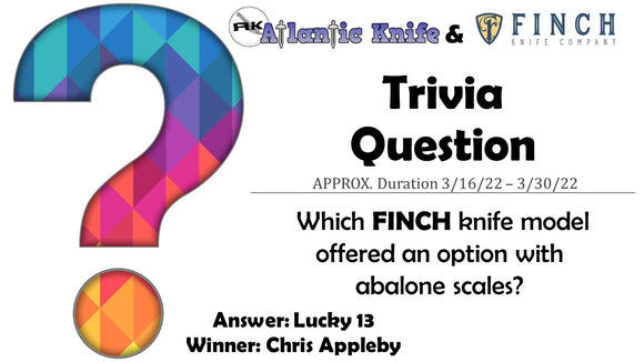 ATLANTIC KNIFE & FINCH 
