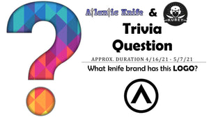 AK BLOG TRIVIA QUESTION GIVEAWAY FREE KUBEY 202C CARBON FIBER KNIFE