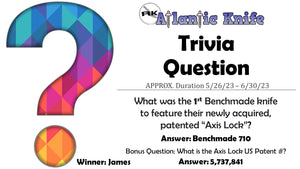 ATLANTIC KNIFE AK TRIVIA QUESTION FOR SHARP FUN WINNER | AK BLOG