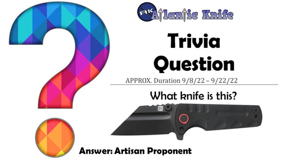 ATLANTIC KNIFE TRIVIA QUESTION FOR SHARP FUN ANSWER | AK BLOG