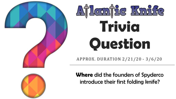 Civivi Chronic Knife AK Blog Trivia Question Giveaway