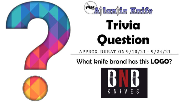 Atlantic Knife Trivia Question for SHARP Fun | AK Blog