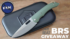 Atlantic Knife  | Can't Beat BRS Giveaway | AK Membership | AK Blog