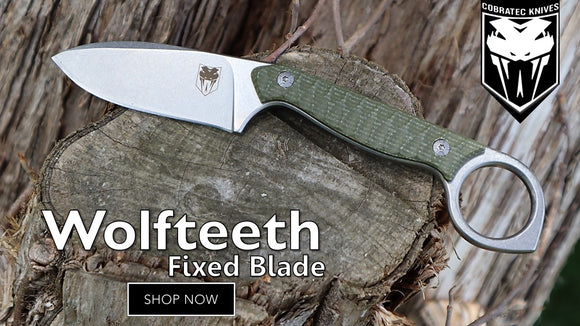 Cobratec Knives Wolfteeth