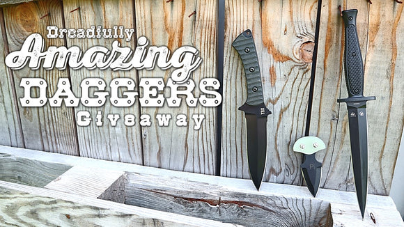 Atlantic Knife Dreadfully Amazing Dagger Fixed Blade Giveaway | AK Member