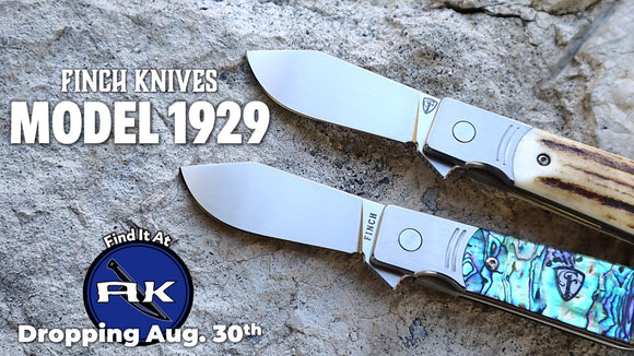 New Finch Models 1929 are DROPPING this Friday | AK Blog