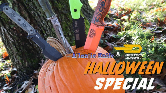 Atlantic Knife Best 10 Knives Halloween Spooktacular Special Bestech Giveaway