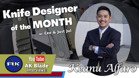 What's REALLY Behind Keanu Alfaro Knife Designs? | Atlantic Knife