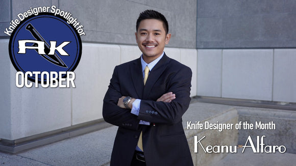 October Spotlight: Celebrating Knife Designer Keanu Alfaro at Atlantic Knife