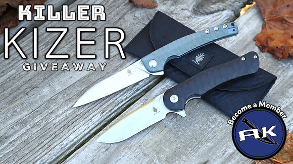 Atlantic Knife  | Killer Kizer Knives Giveaway | AK Membership | AK Blog