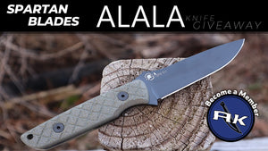 Spartan Blades Alala Knife Giveaway | Atlantic Knife