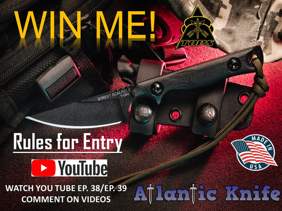 Tops Street Scalpel 2 Knife Giveaway!!