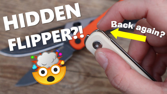Hidden Flipper?! SRM Knives Strikes Again + New HIGHEND Knife | AK Blade