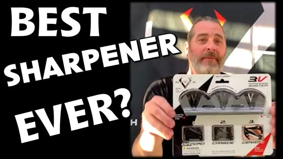 AK Q & A Sneak Peek V NIVES Sharpener Demo & Giveaway with Mike Vellekamp