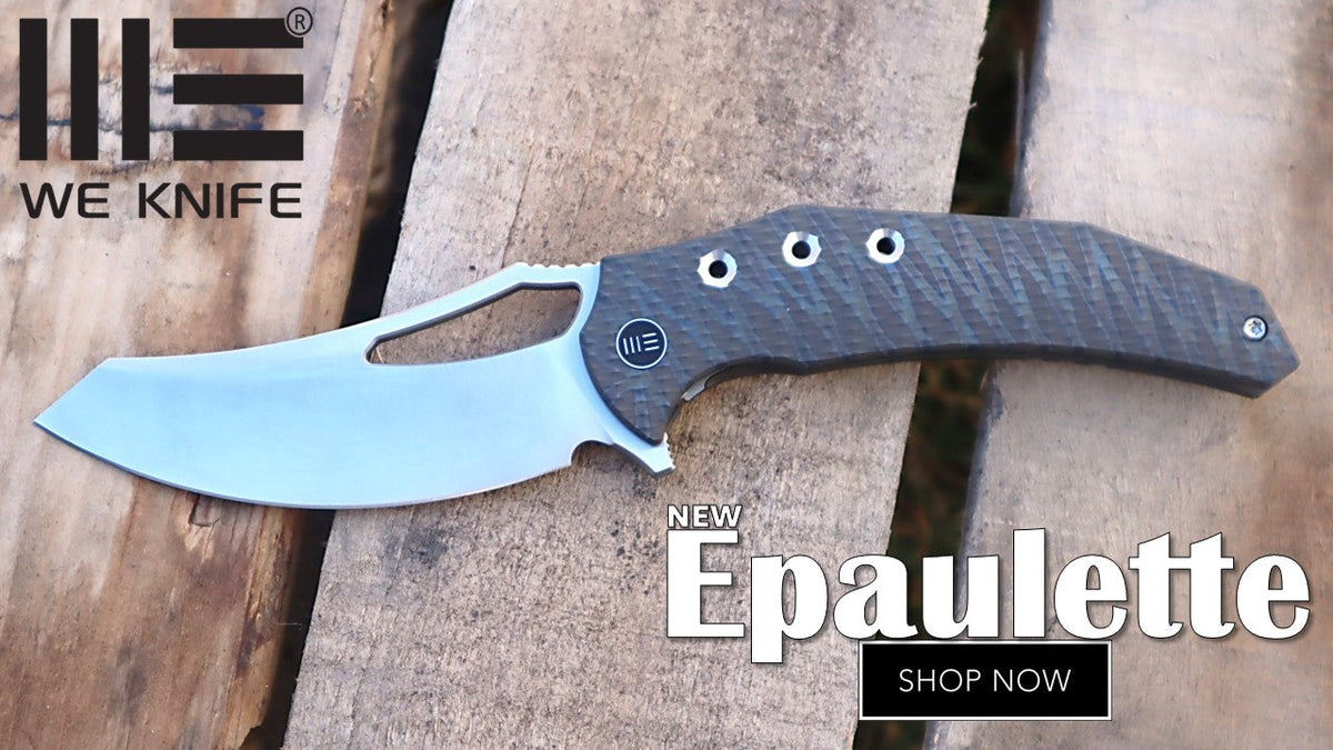 WE Knife Epaulette Blog Review by Jacrispy – Atlantic Knife Company