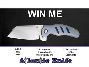 Kizer Sheepdog Giveaway Winner announced on National Knife Day