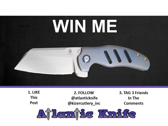 kizer knife giveaway instagram