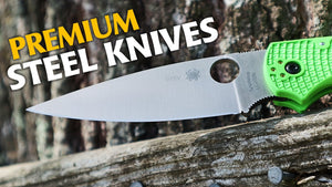 Ready-Use Premium Steel Folding Knives w/ LC200N & 140Cr Blades | AK Blade