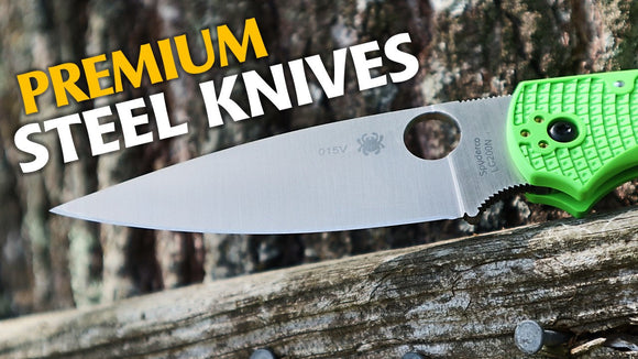 Ready-Use Premium Steel Folding Knives w/ LC200N & 140Cr Blades | AK Blade