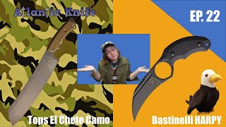 New EDC knives from Spyderco Tops Boker and Bastinelli | AK Blade EP 22 Harpy Eagle Knife El Chete