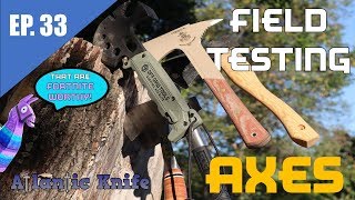 Choosing the Best Camp Ax? | AK Blade EP. 33 Field Testing Fortnite Worthy Axes