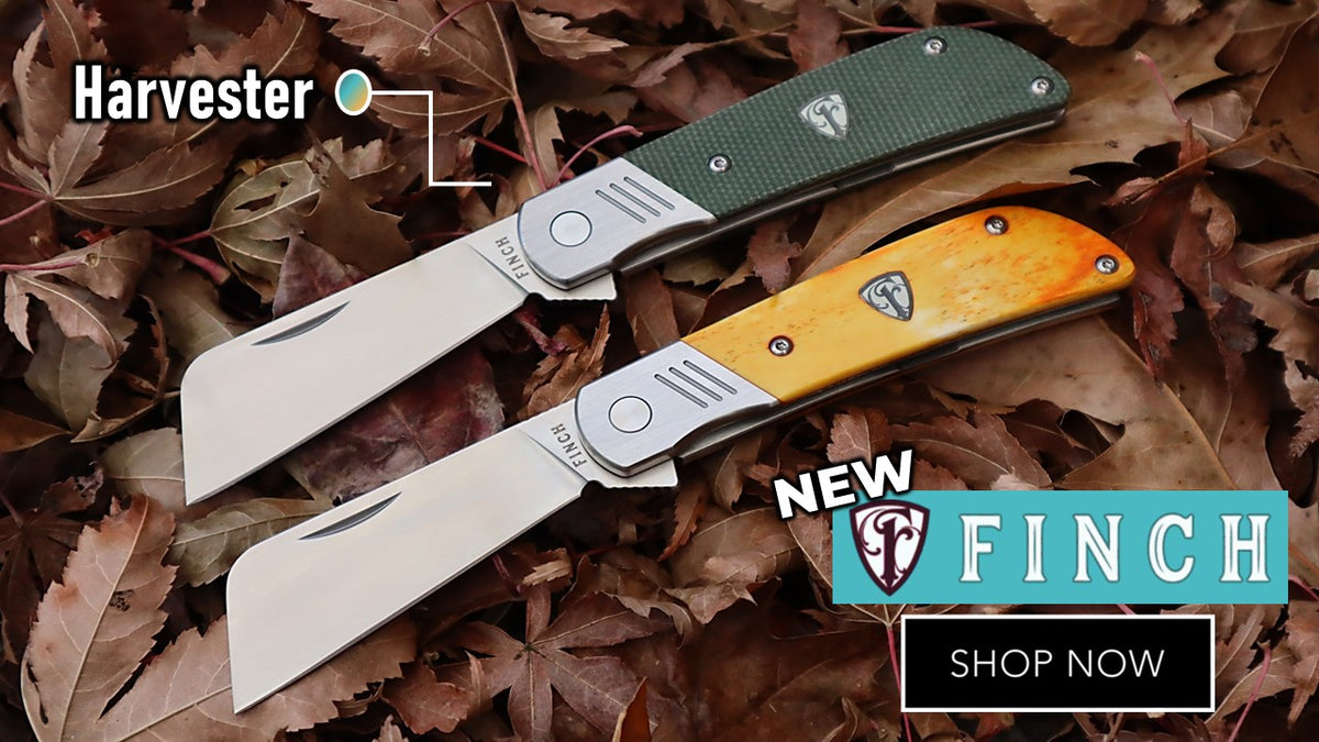 Finch Knife Harvester Folding Pocket Knife 154cm Atlantic Knife