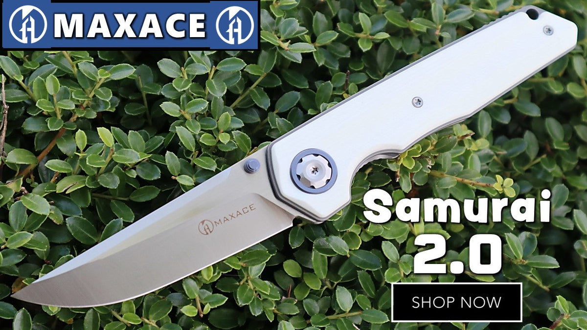 Maxace Rice Maxace Samurai 2.0 – Tactical Folding Knife with Precision ...