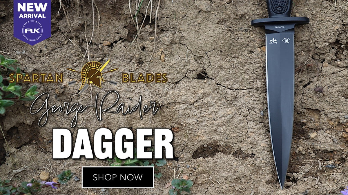George Reddy Blade Spartan Blades George Raider at Atlantic Knife – Atlantic Knife Company