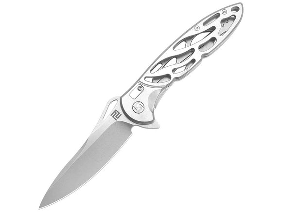Artisan Hoverwing Framelock D2 Tool Steel 2Cr13 Stainless Folding Knife 1801PSW