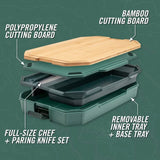 Gerber CompIEAT Green & Black Stainless Kitchen Cutting Board Set 1069262