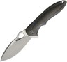 WE KNIFE CO Zephyr Framelock Gray CF Titanium Bohler M390 Folding Knife 716D